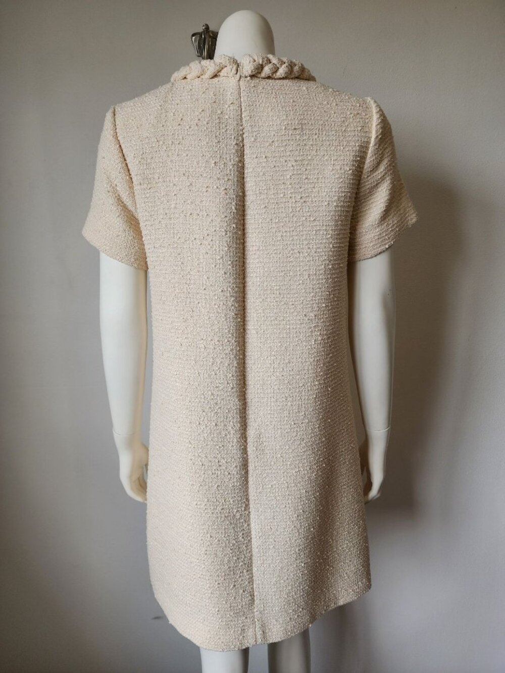 Tuckernuck pearl white tweed Jackie dress M - Picture 2 of 5